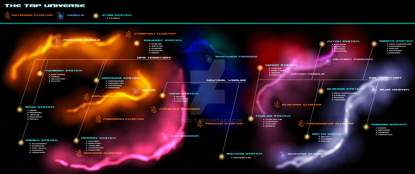 Infinityverse Map Galaxy Map by Vince-T on DeviantArt