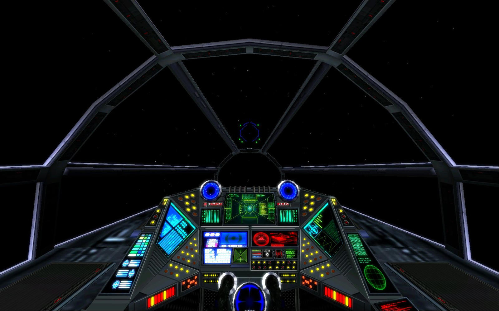 TIE Reaper - Cockpit WIP by Vince-T