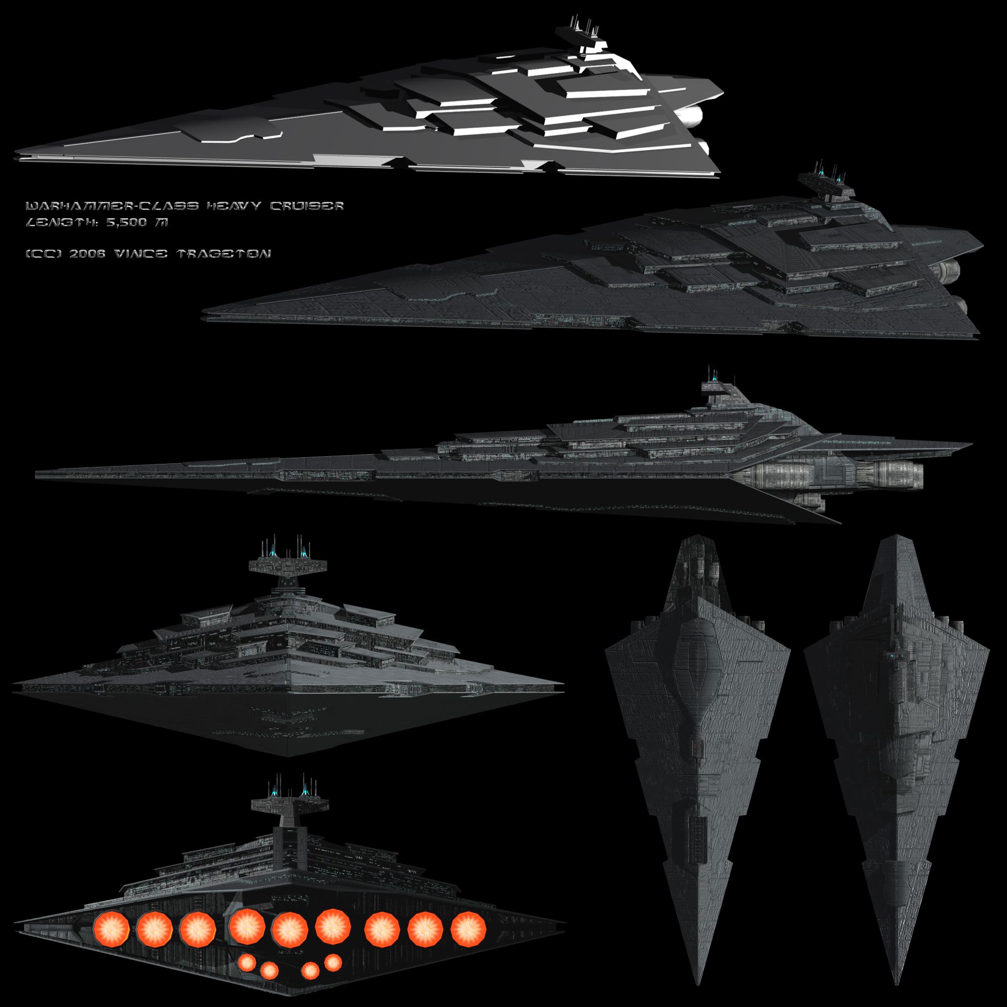 Starship Profile: Warhammer-Class Heavy Cruiser