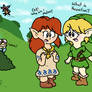 Link and Malon swap