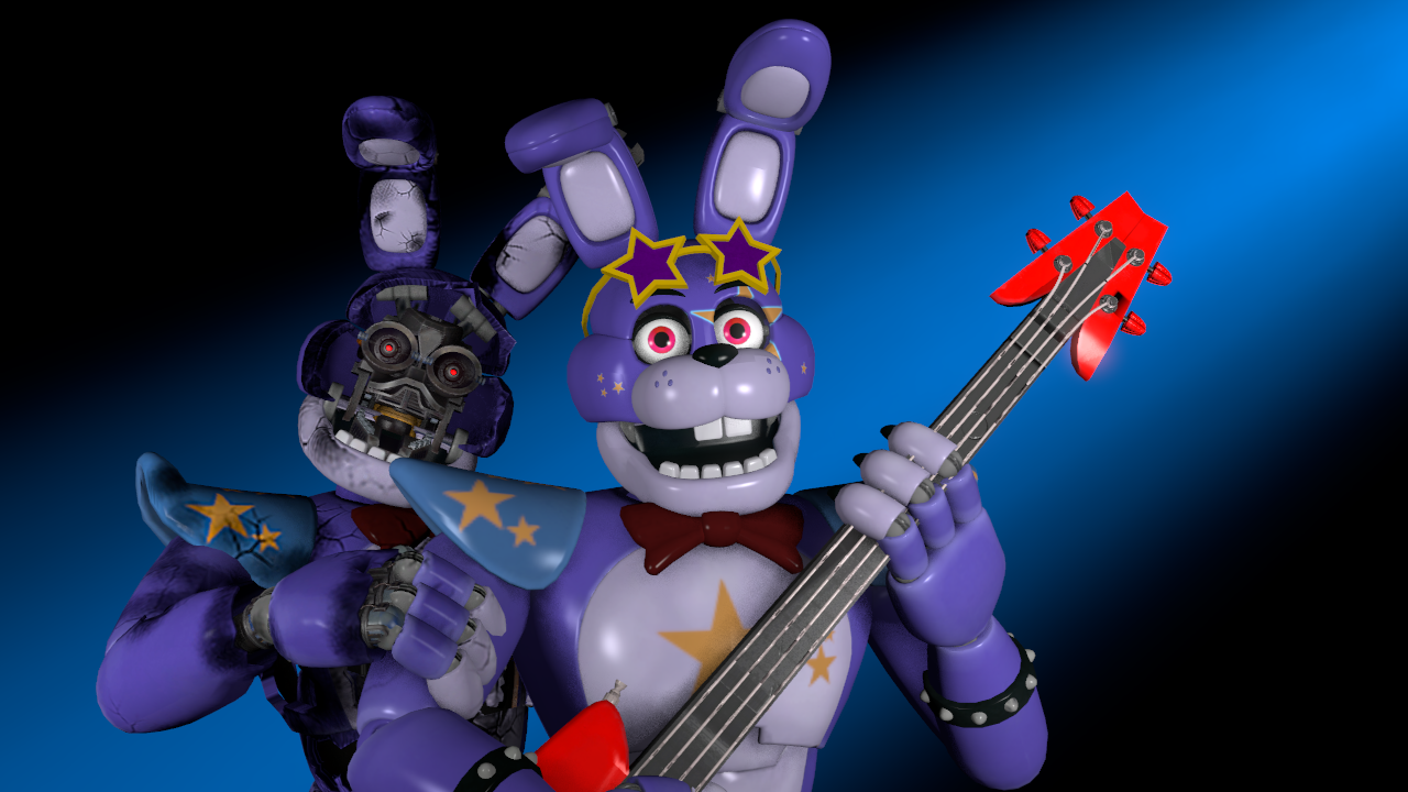 Glamrock Bonnie Render [SFM] by SirDELIX7Official on DeviantArt