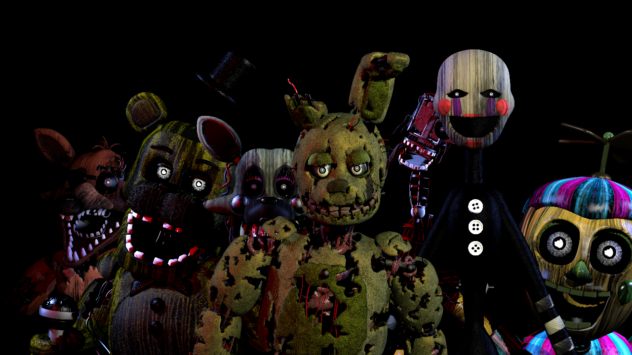 Five Nights at Freddy's 3 – All Characters