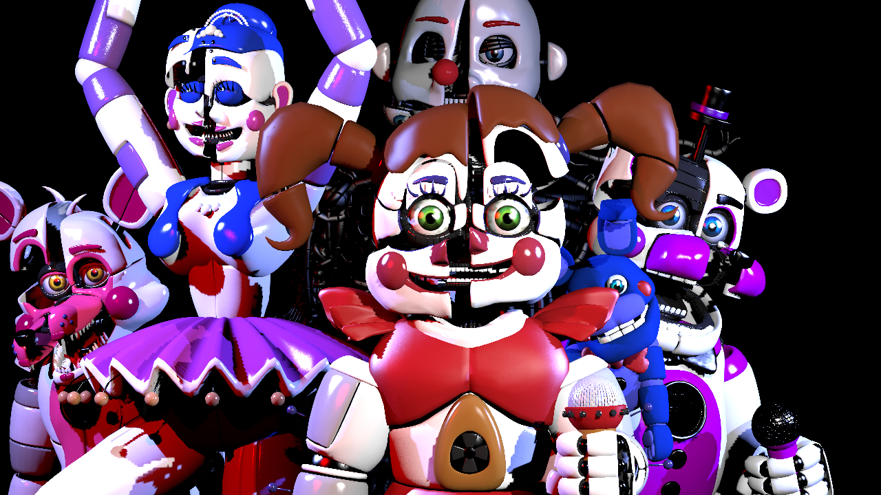 Sister Location Animatronic Heights by Mrcrazy35 on DeviantArt