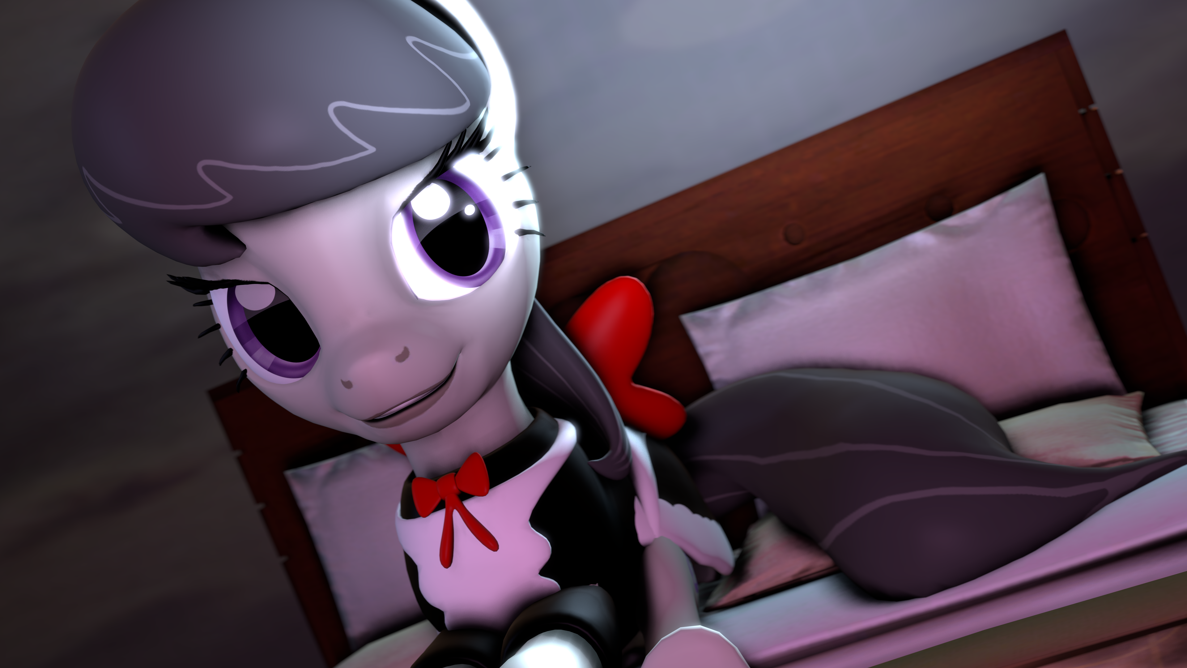 Octavia on her bed (Remaster)