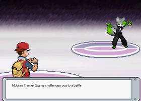 Mobian Trainer Sigma Challenges you to a battle