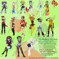 Adoptables Holiday Sale 2022