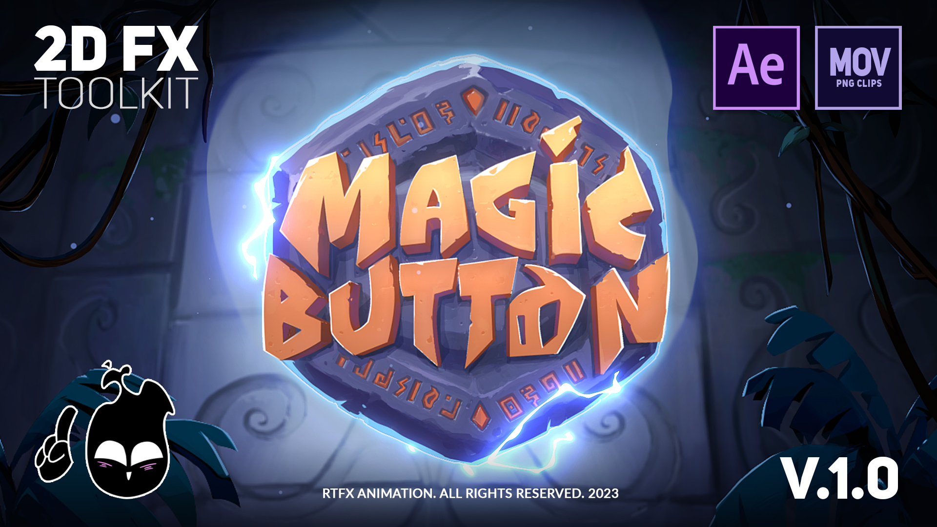Magic button - 2D FX animation toolkit by RT-FX on DeviantArt
