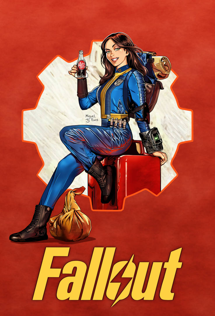 Lucy Fallout Fanart by Miguel Rivas by MiguelRivasArt on DeviantArt