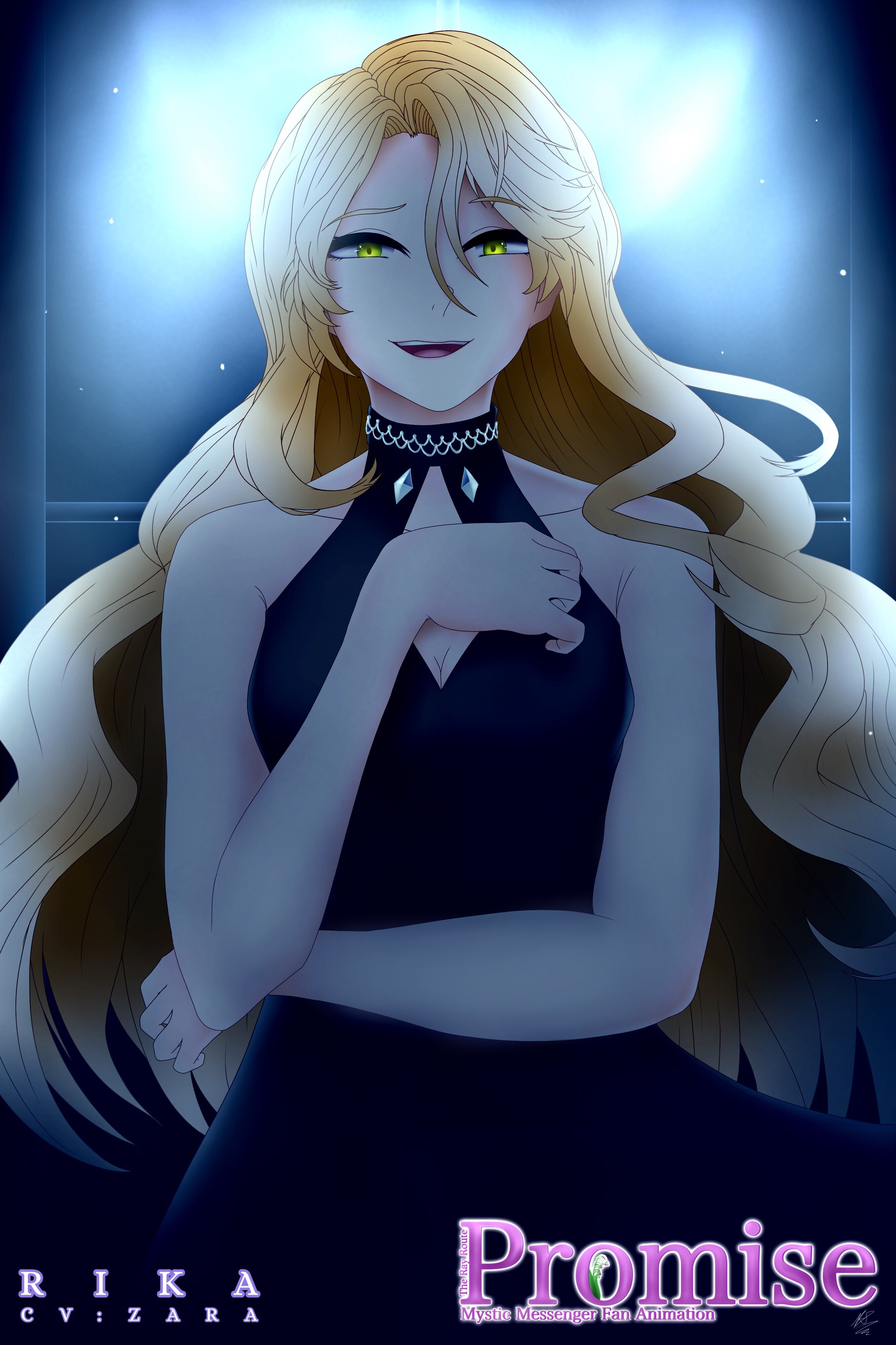 Cool Rika Rika Poster Design by Sapphire-Ice-Cream on DeviantArt