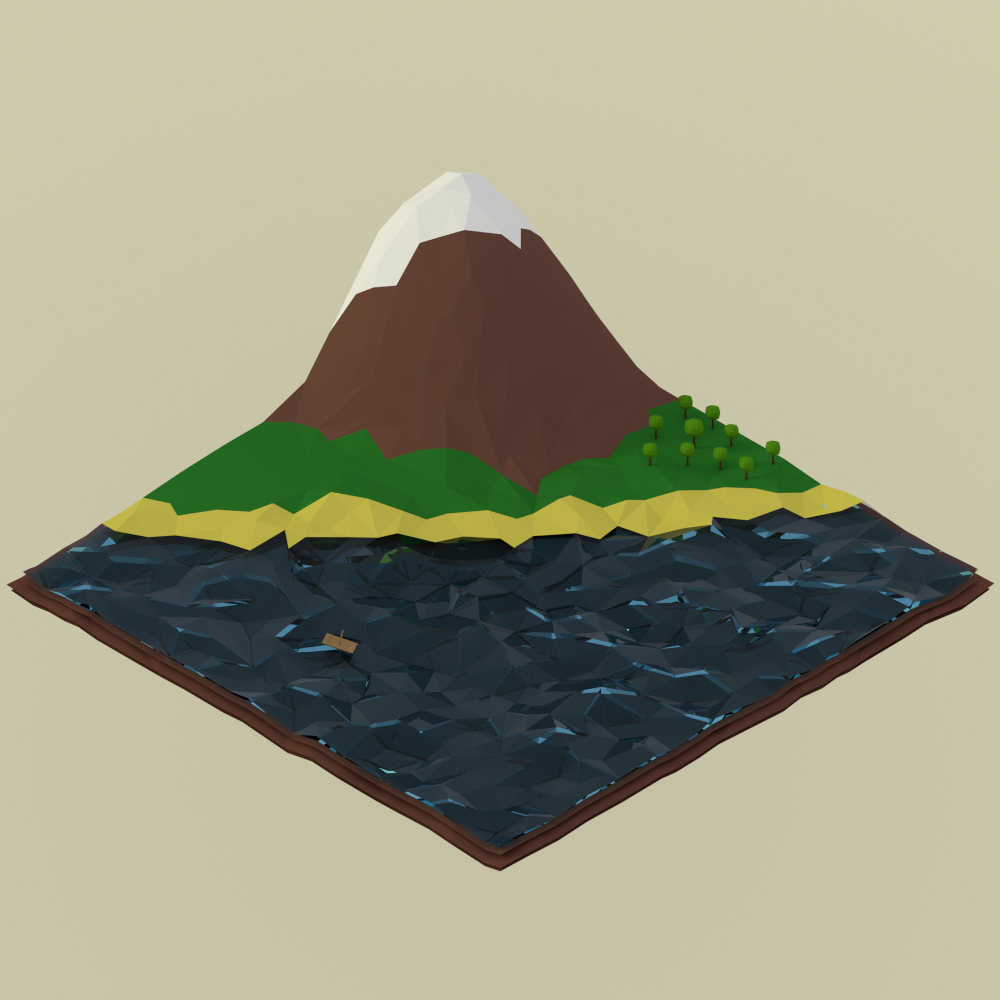 Low Poly Island