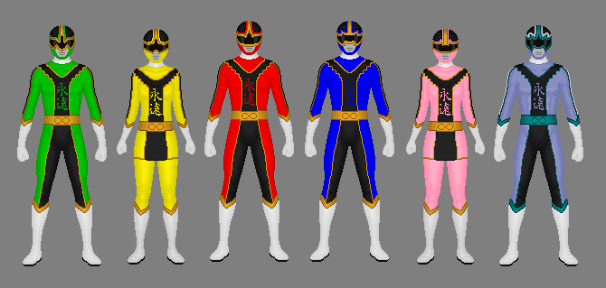 Power Rangers Infinity Alliance Redesigned by Soluna17 on DeviantArt