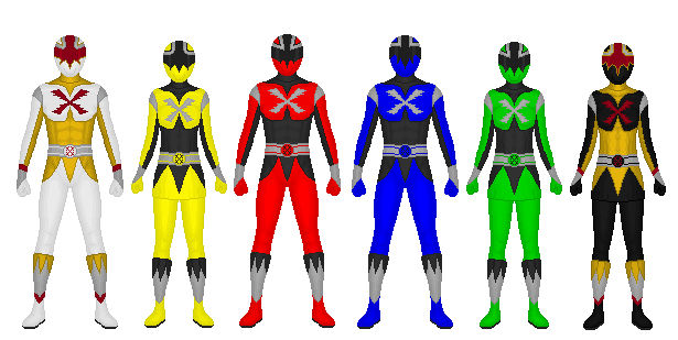 Power Rangers X-Squad by Soluna17 on DeviantArt