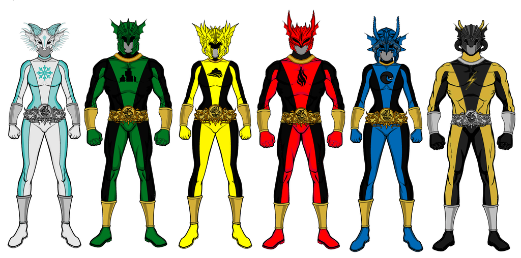 Power Rangers: Dragon Riders by Soluna17 on DeviantArt