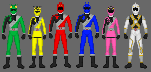 Request: Power Rangers Bug Exterminators