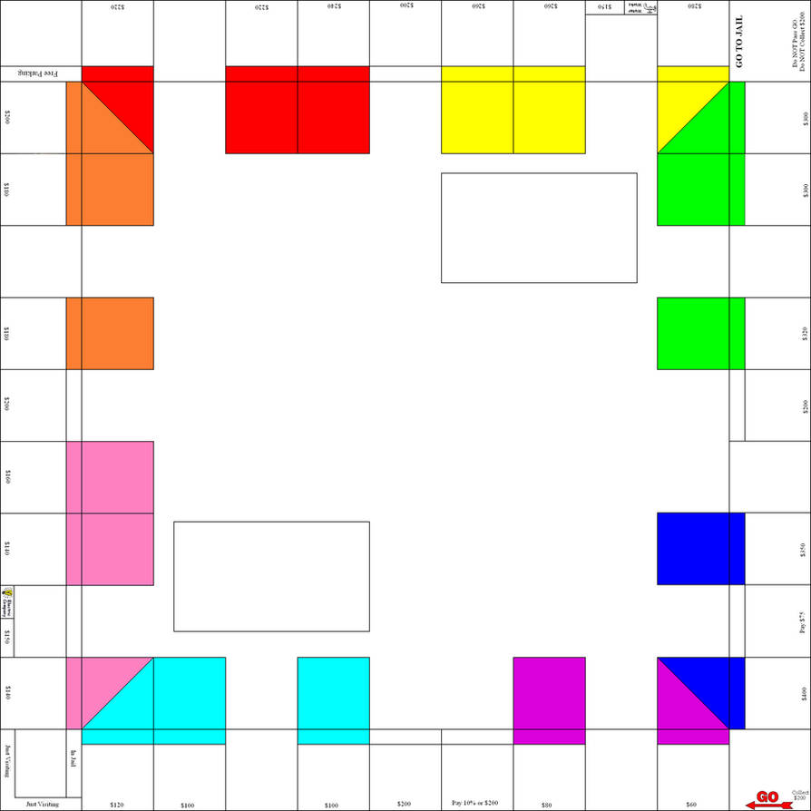 Custom Monopoly Board Template By Soluna17 On Deviantart Custom Monopoly Board Template By Soluna17
