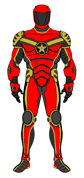 Armored red ranger design by Soluna17 on DeviantArt