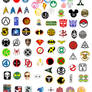 Captain Fangirl Fandom Symbols