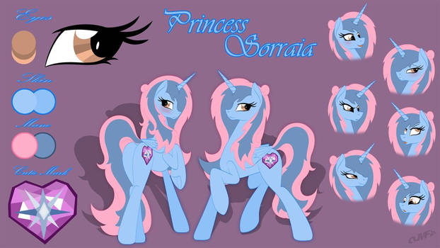 (oc)Princess Sorraia ref sheet