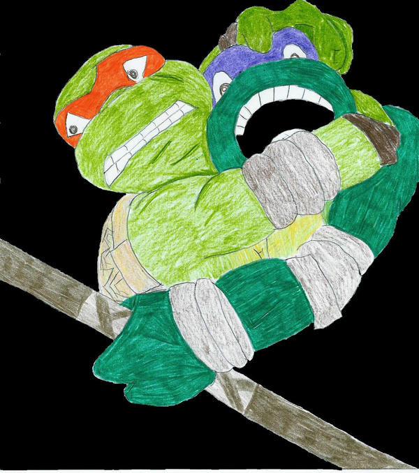 screaming turtles by sparklesofdoom on DeviantArt