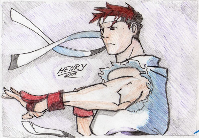 Ryu Street Fighter Alpha by DrexanzXikam on DeviantArt