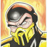 Scorpion's Face coloured