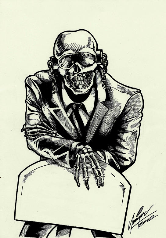 Vic Rattlehead from Megadeth by MistermindH on DeviantArt