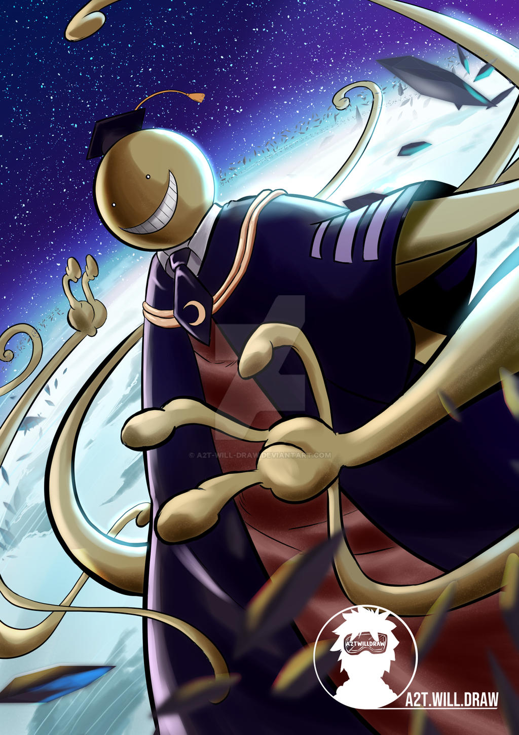 Koro Sensei Assassination Classroom by A2TwillDraw on DeviantArt