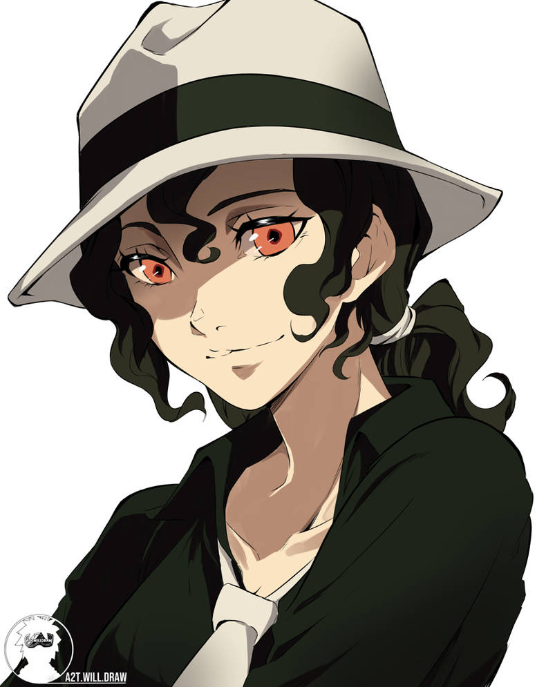 Alternative Female Kibutsuji Muzan by A2TwillDraw on DeviantArt