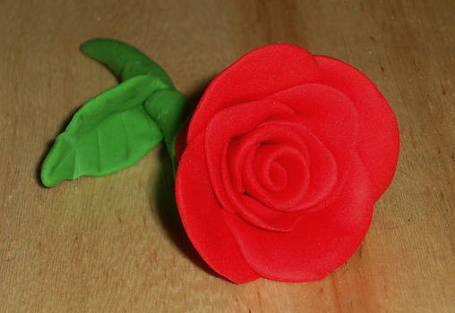 Polymer Clay Rose