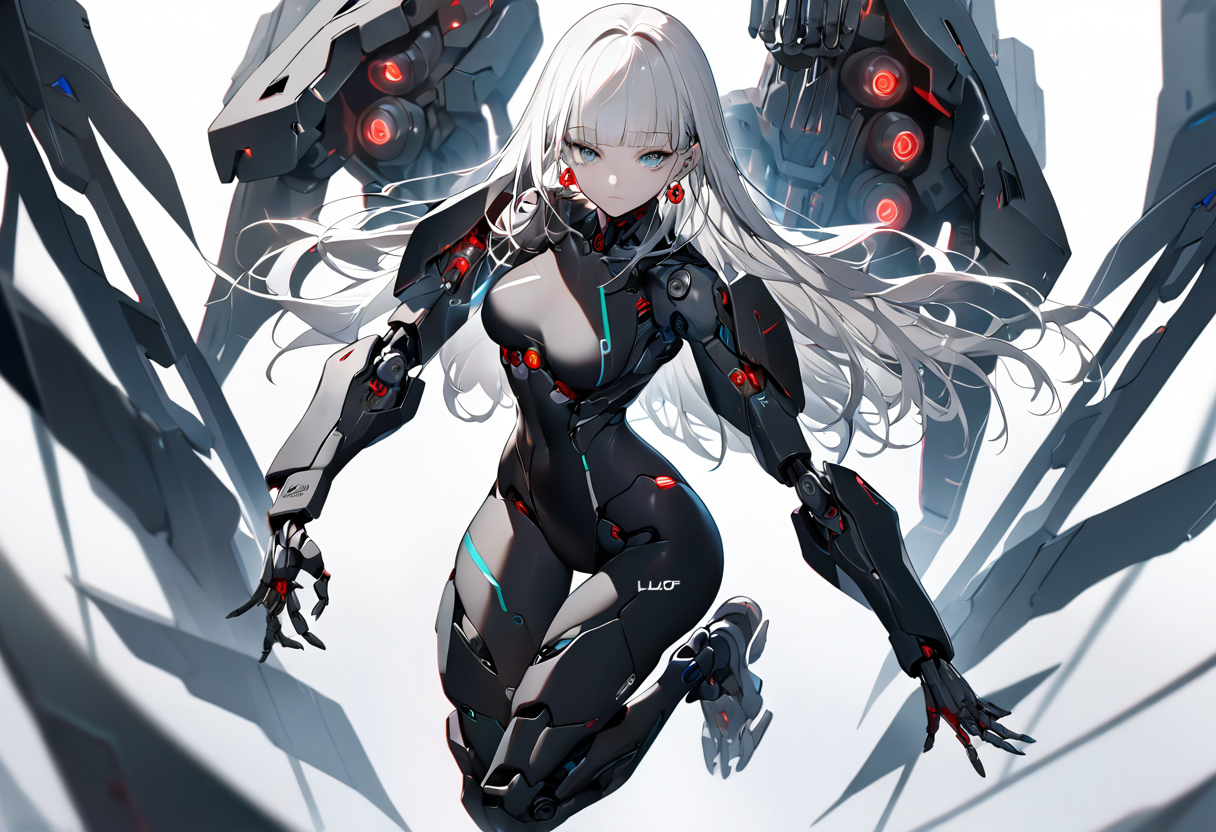 Goth Android Woman android girl by ZlyukaSD on DeviantArt