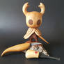 The Knight from Hollow Knight, wood carving