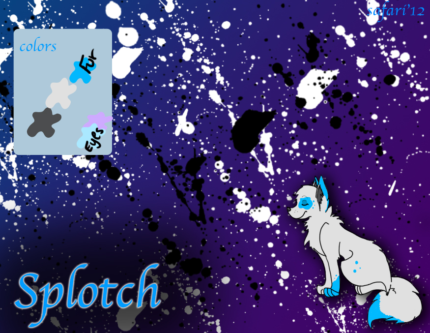 Splotch Reference Sheet by stefanisafari on DeviantArt