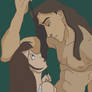 tarzan and jane colored