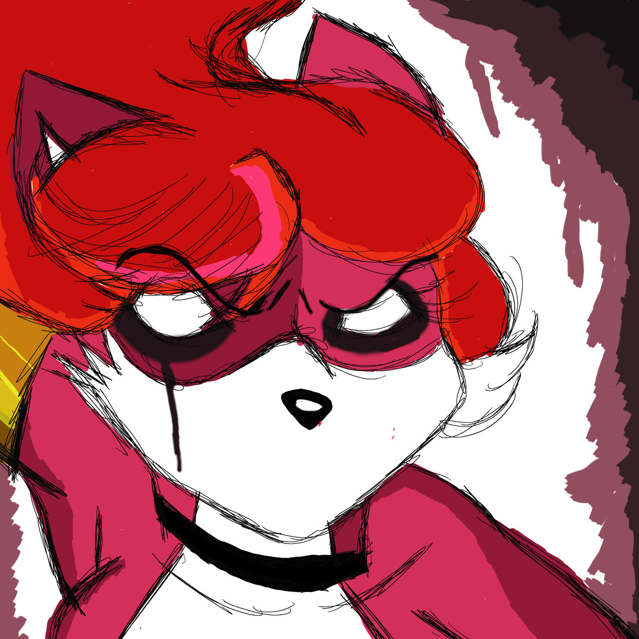 Quiet drawing by DarkFoxyPrincess on DeviantArt