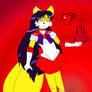 Tales cosplaying as Sailor Mars