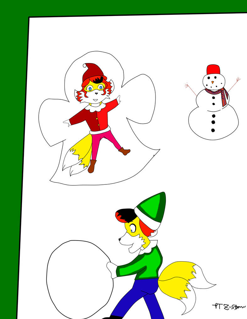 Kids having fun by DarkFoxyPrincess on DeviantArt