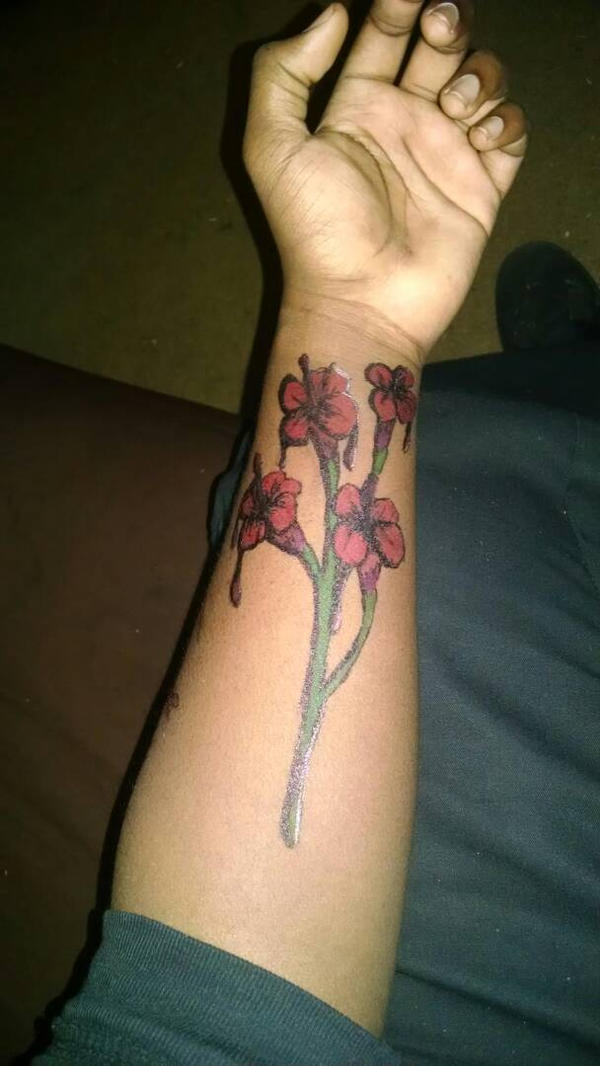 snapdragon ink drips tattoo by DradonX90 on DeviantArt