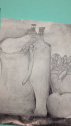 Still life drawing