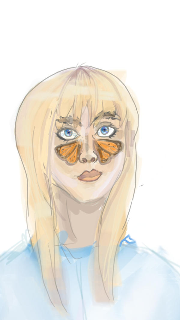 Butterfly rash by Fluorescentfriend on DeviantArt