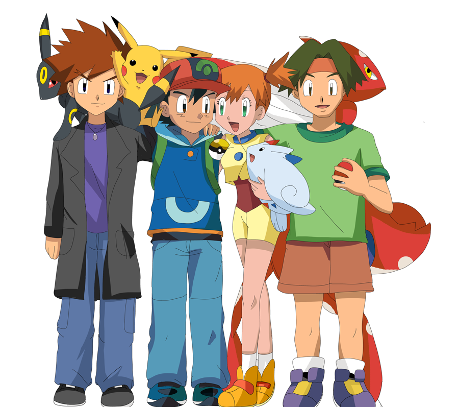 Pokemon Fusion: Ash Ketchum's team commission