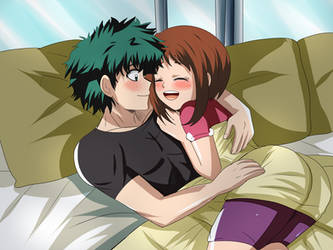 izuocha hug 18years old by hikariangelove