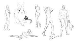 Pose practice 3 lefthanded