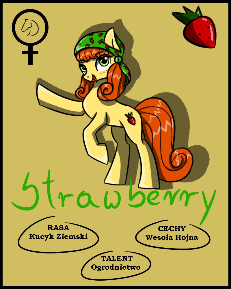 MLP OC: Strawberry