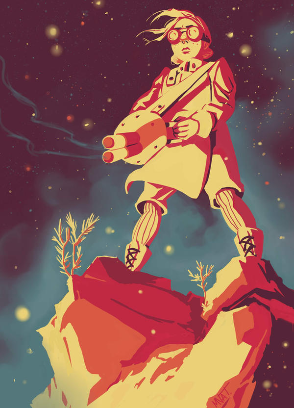 The Lady with the Flamethrower