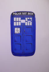 TARDIS phone case