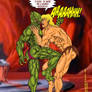 Kobra Khan vs He-Man-23 Knee to groin