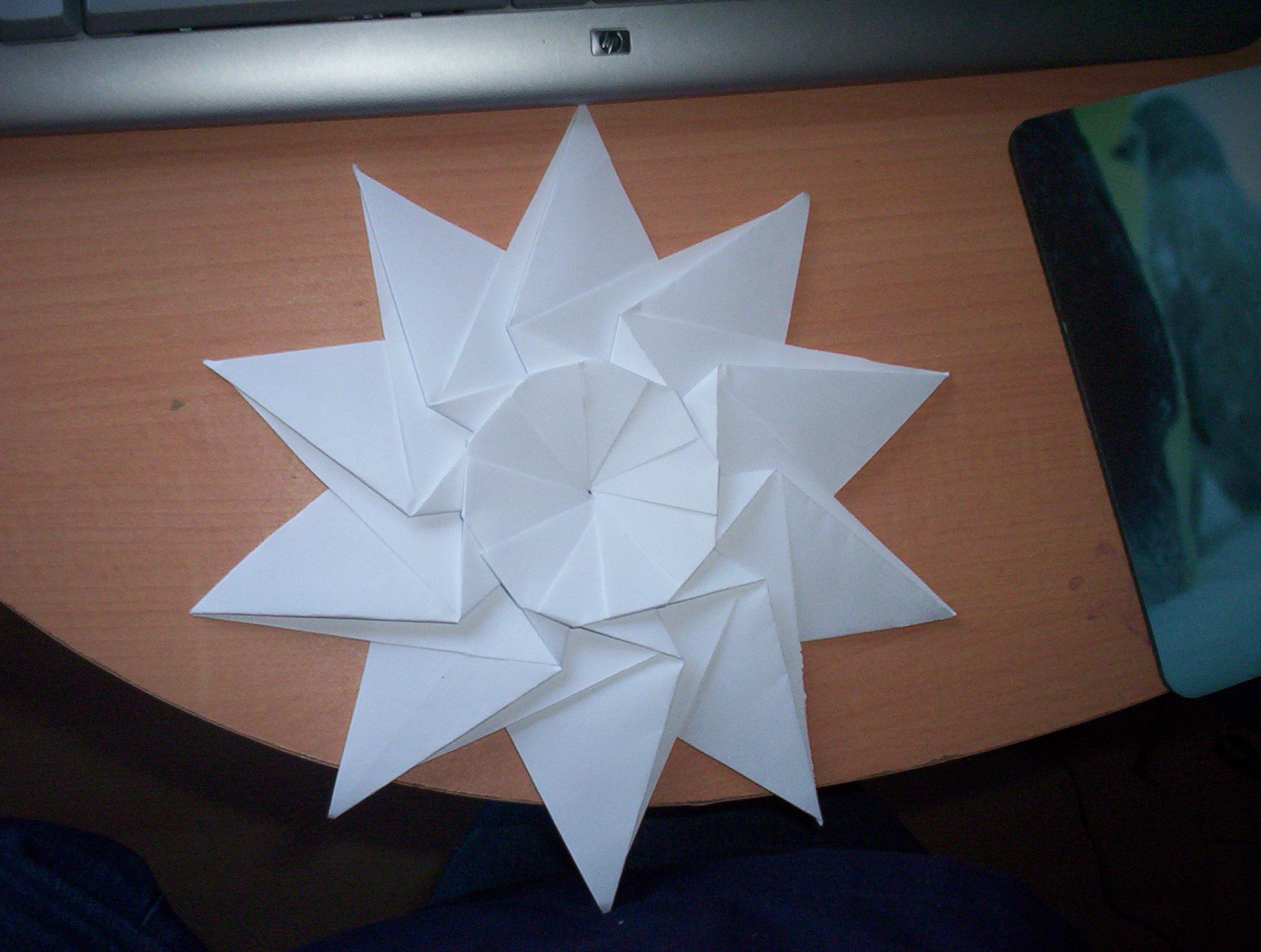 My Origami 10 Point Star By Neon2005 On Deviantart