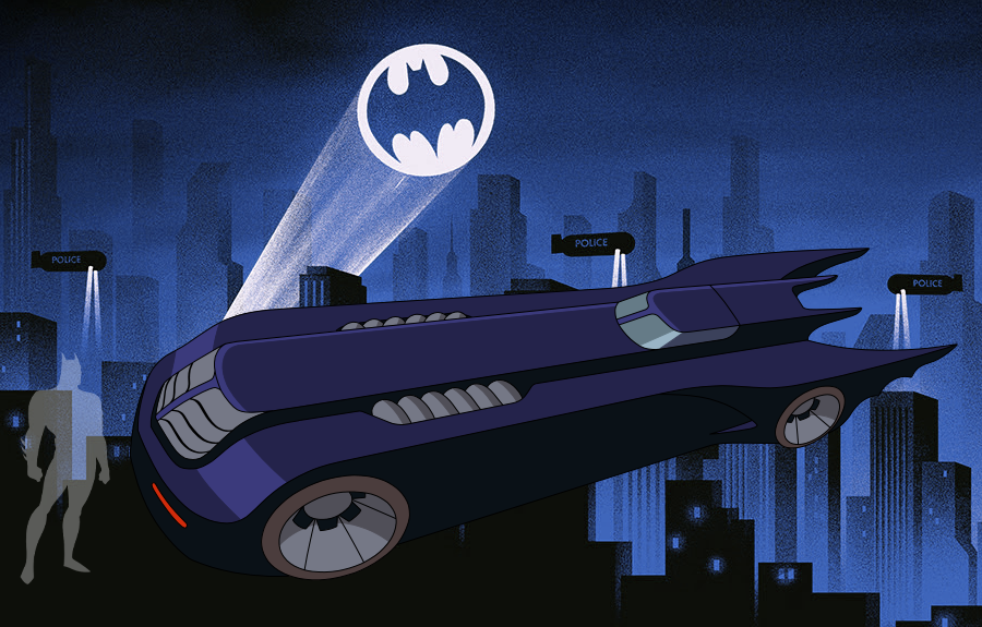 BTAS - Batmobile by DCAUniverse on DeviantArt