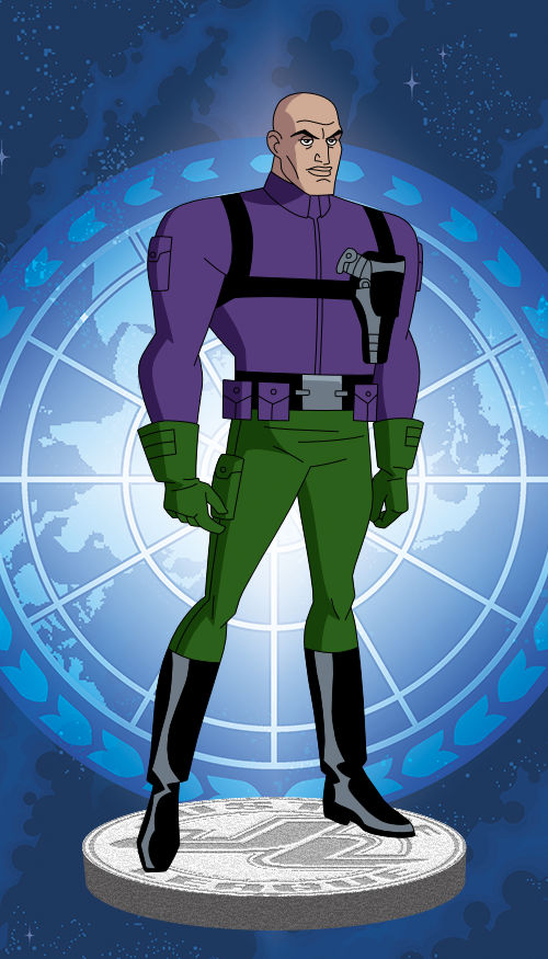 Lutor JL - Lex Luthor - First Costume by DCAUniverse on DeviantArt