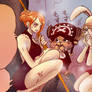 One Piece 863 - Nami, Chopper and Carrot colored